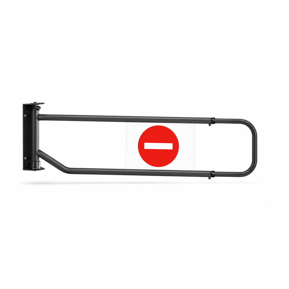 Black Checkout Swing Gate - Model 108 21 | SKU: CG-CG-10821-BLK