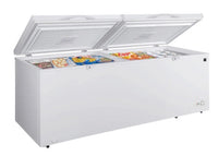 79'' 21 Cu Ft Dual Door Convertible Chest Freezer or Fridge with Wheels KKCF21-W | SKU: FRZ-KKCF21-W