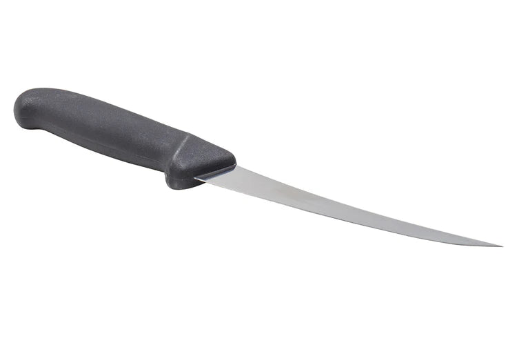 Boning Knife Curved Semi-Stiff — 6" HQ Blade | SKU: KNF-BKCSSH-6IN