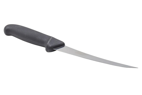 Boning Knife Curved Semi-Stiff — 6" HQ Blade | SKU: KNF-BKCSSH-6IN