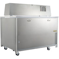 Traulsen 34" Single Sided School Milk Cooler with 4" Casters RMC34S4 | SKU: CLR-RMC34S4