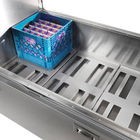 Traulsen 34" Single Sided School Milk Cooler with 4" Casters RMC34S4 | SKU: CLR-RMC34S4
