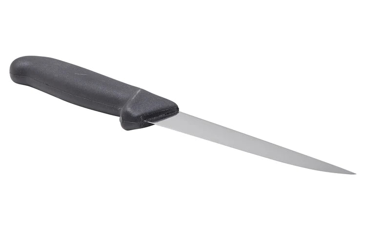 Boning Knife Straight Extra Wide Stiff — 6" HQ Blade | SKU: KNF-BKSEWS-6IN
