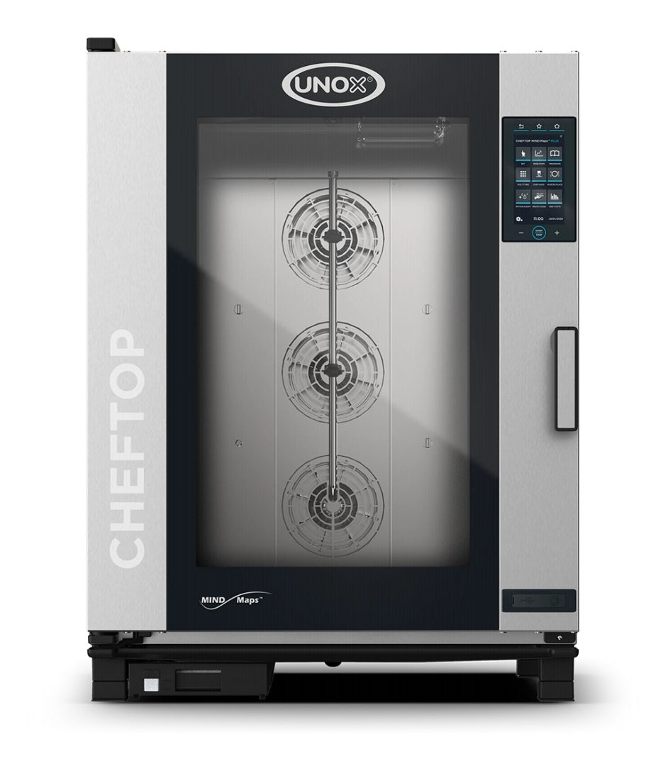 Unox Commercial Countertop Combi Ovens CHEFTOP MIND.Maps™ XAVC-10FS-GPRM | SKU: UCO-XAVC-10FS-GPRM