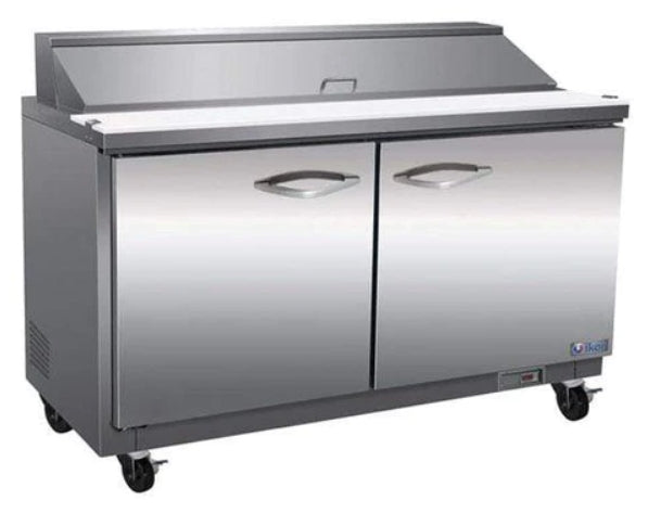 Ikon 61.2" Refrigerated Prep Table with Two Doors ISP61 | SKU: CLR-ISP61