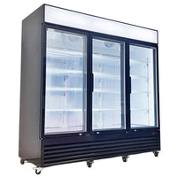 Alaska-Line 78'' Three Glass Door Cooler 62 Cu.Ft. HIT-806 | SKU: CLR-HIT-806