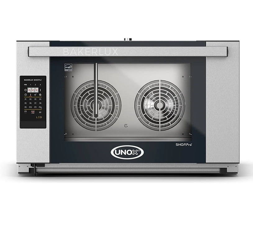 Unox Full Size Countertop Digital Electric Convection Oven With Humidity XAFT-04FS-ELDV | SKU: OVN-XAFT-04FS-ELDV