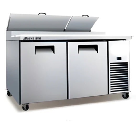 67'' Alaska-Line Pizza Prep Table APPS-67 | SKU: TBL-APPS-67