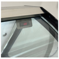 Alaska-Line 8 Pan Gelato Freezer Showcase 8.4 Cu.Ft. Capacity, HIT-816 | SKU: FRZ-HIT-816