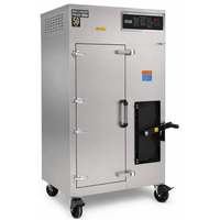 Southern Pride Natural Gas-Fired Wood Burning Stationary Rack Smoker SRG-400 | SKU: RCK-SRG-400