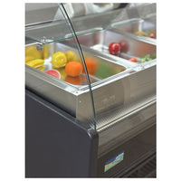 77'' Alaska-Line Salad Prep Table with Storage & GN Pan HIT-37 | SKU: PAN-HIT-37
