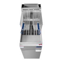 Omega Natural Gas/Propane 40LB Deep Fryer ATFS-40 | SKU: FRY-ATFS