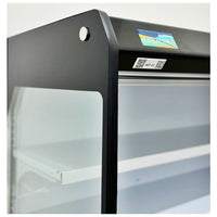 Alaska-Line 101'' Open Air Refrigerated Merchandiser with Curtain –  42.3 Cu.Ft. Capacity Remote or Self Contain HIT-22V | SKU: CLR-HIT-22V