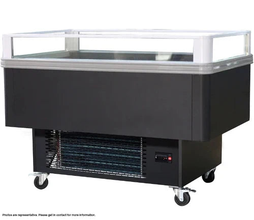 100'' Alaska-Line Open Display Double Temperature Island Freezer HIT-4 | SKU: FRZ-HIT-4