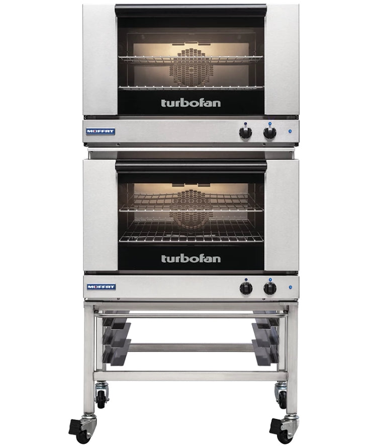Turbofan Turbofan Double Deck Full Size Electric Convection Oven E27M2/2C | SKU: OVN-E27M2-2C