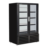QBD Low Profile Glass Door Mid Size Cooler CD14-HC | SKU: CLR-CD14-HC