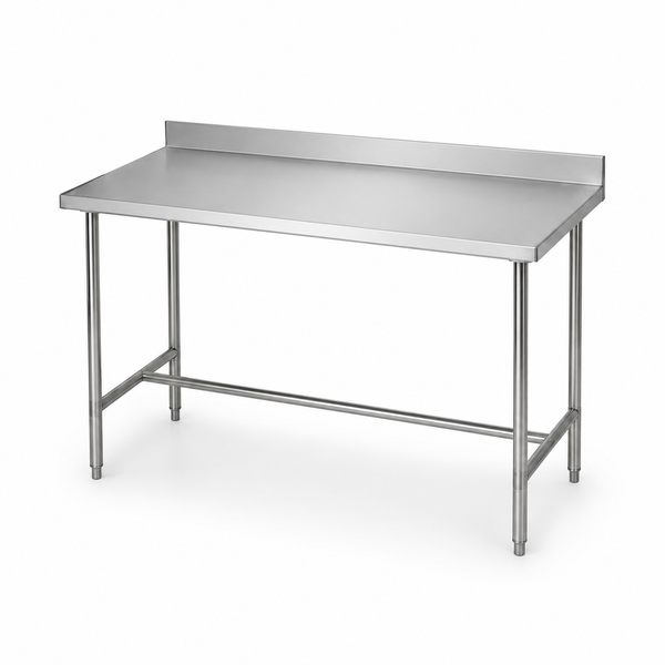 Preparation Table – 4" Backsplash | SKU: TBL-PTB4-001