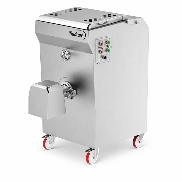 Dadaux 5.5 HP Compact Meat Mincer with Floor Foot Pedal | SKU: GRN-DAD-037