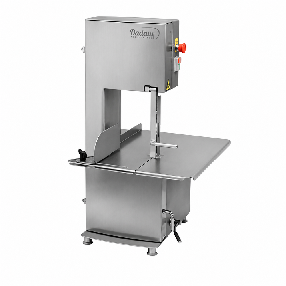 Scie à ruban à viande de table Dadaux SX200 1 CV 64,5 pouces