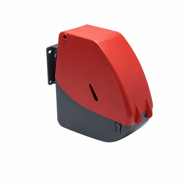 Turn-o-matic ticket dispenser | SKU: DSP-CC-267790-04-RED