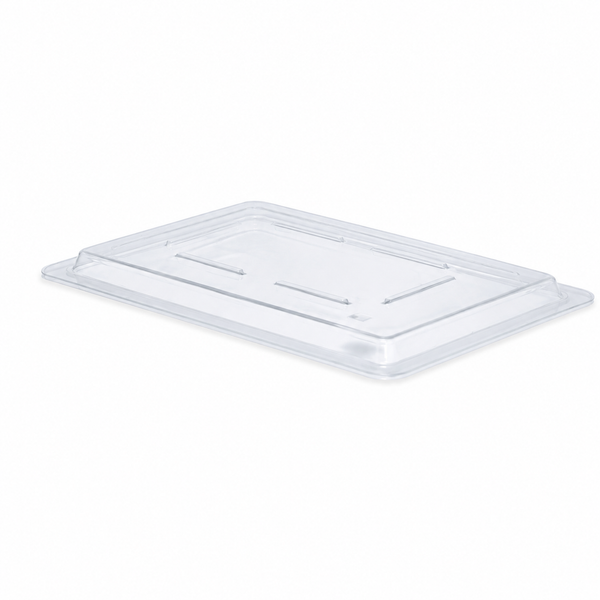 Storage container food polycarbonate lid, clear, half size, 18 x 12 in | SKU: CNT-SW-121860-LID