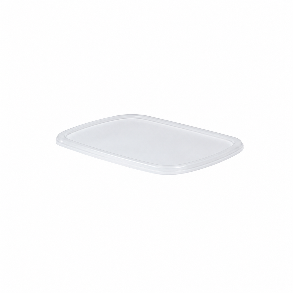 Couvercle d'emballage alimentaire, 4,86 L, 11-13/16 x 7-3/4 x 4-3/8 po, PEHD