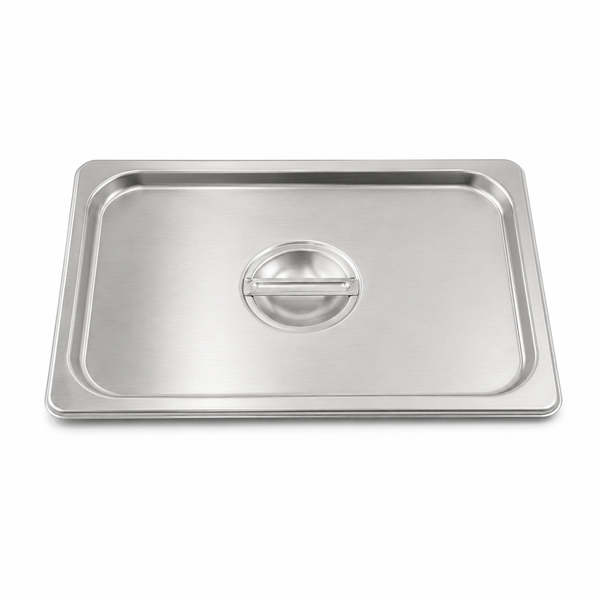 Stainless steel cover for full size stainless pan, 12 x 20 in | SKU: PAN-SW-SS1220