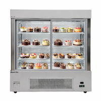 Alaska Line 59'' Sliding Glass Door Beverage/Pastry Showcase Refrigerator HIT-420 | SKU: CLR-HIT-420