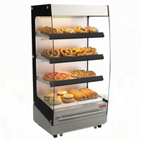 New Air Triple Shelf 40" Open Heater Merchandiser NOM-39-HT | SKU: SHF-NOM-39-HT