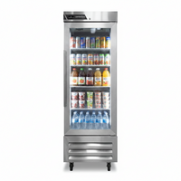 27'' Centerline by Traulsen Half Glass Left Door Cooler 20.5 Cu.Ft., CLBM-23R-HG-L | SKU: CLR-CLBM-23R-HG-L