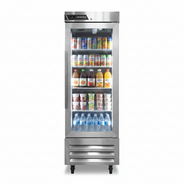 27'' Centerline by Traulsen Half Glass Left Door Cooler 20.5 Cu.Ft., CLBM-23R-HG-L | SKU: CLR-CLBM-23R-HG-L