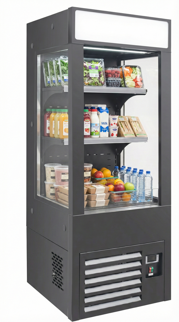 19.6'' Alaska Line Open Air Cooler Store Display Case HIT-50 | SKU: CLR-HIT-50