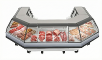 51'' Pro-Kold Curved Glass Meat Case Remote - MCRU-52-W | SKU: GLS-MCRU-52-W