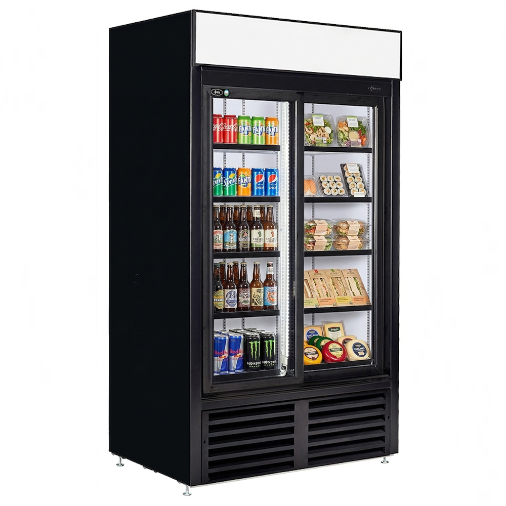 QBD 40.3'' Sliding Door Cooler CD34-HC | SKU: CLR-CD34-HC