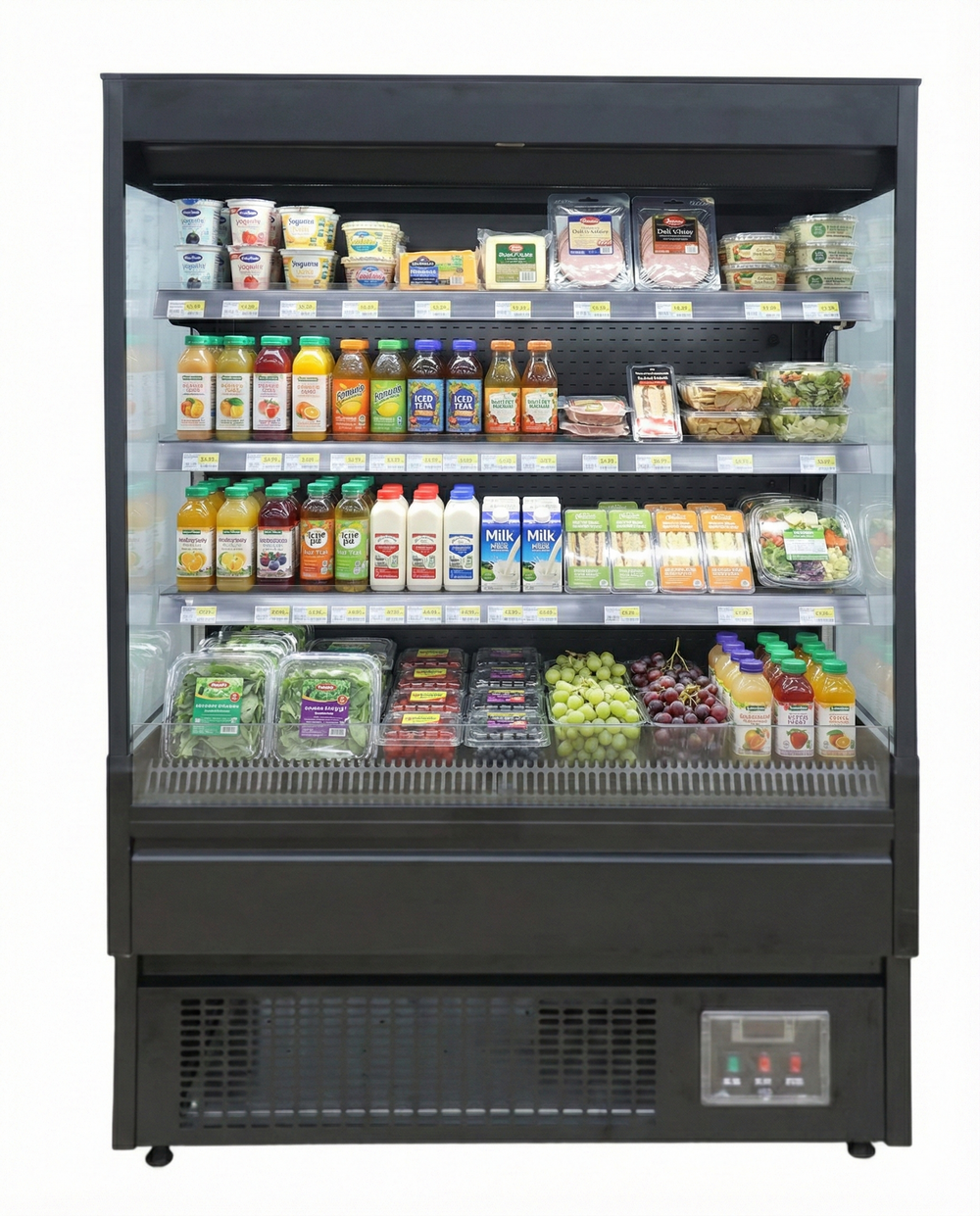 Alaska Line 35.4” Open Air Display Cooler HIT-121 | SKU: CLR-HIT-121C