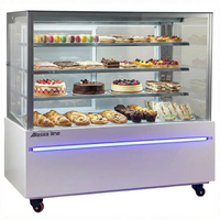 Alaska Line 71'' Premium Pastry Display Cooler HIT-402 | SKU: CLR-HIT-402