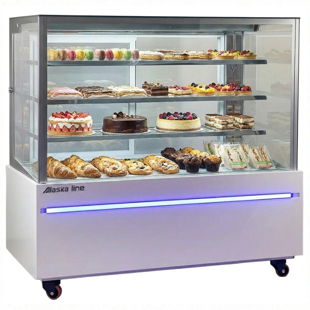Alaska Line 60'' Premium Pastry Display Cooler HIT-401 | SKU: CLR-HIT-401