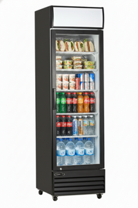 Kool-It 22" Single Glass Door Display Cooler - 11.6 Cu. Ft. KGM-13 | SKU: CLR-KGM-13