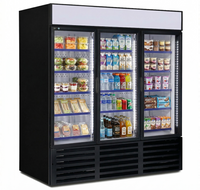 QBD 78.1" Three Glass Swing Door Cooler 67.18 Cu.ft. CD72-HC | SKU: CLR-CD72-HC