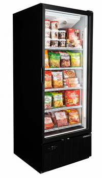 Habco - 30.5" Single Door Full Height White Froze Space Merchandiser Freezer SF28HCBXTDM | SKU: FRZ-SF28HCBXTDM
