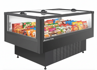 79'' Alaska-Line Alaska-Line Double Temperature Island Cabinet with Door HIT-8 | SKU: AAD-HIT-8