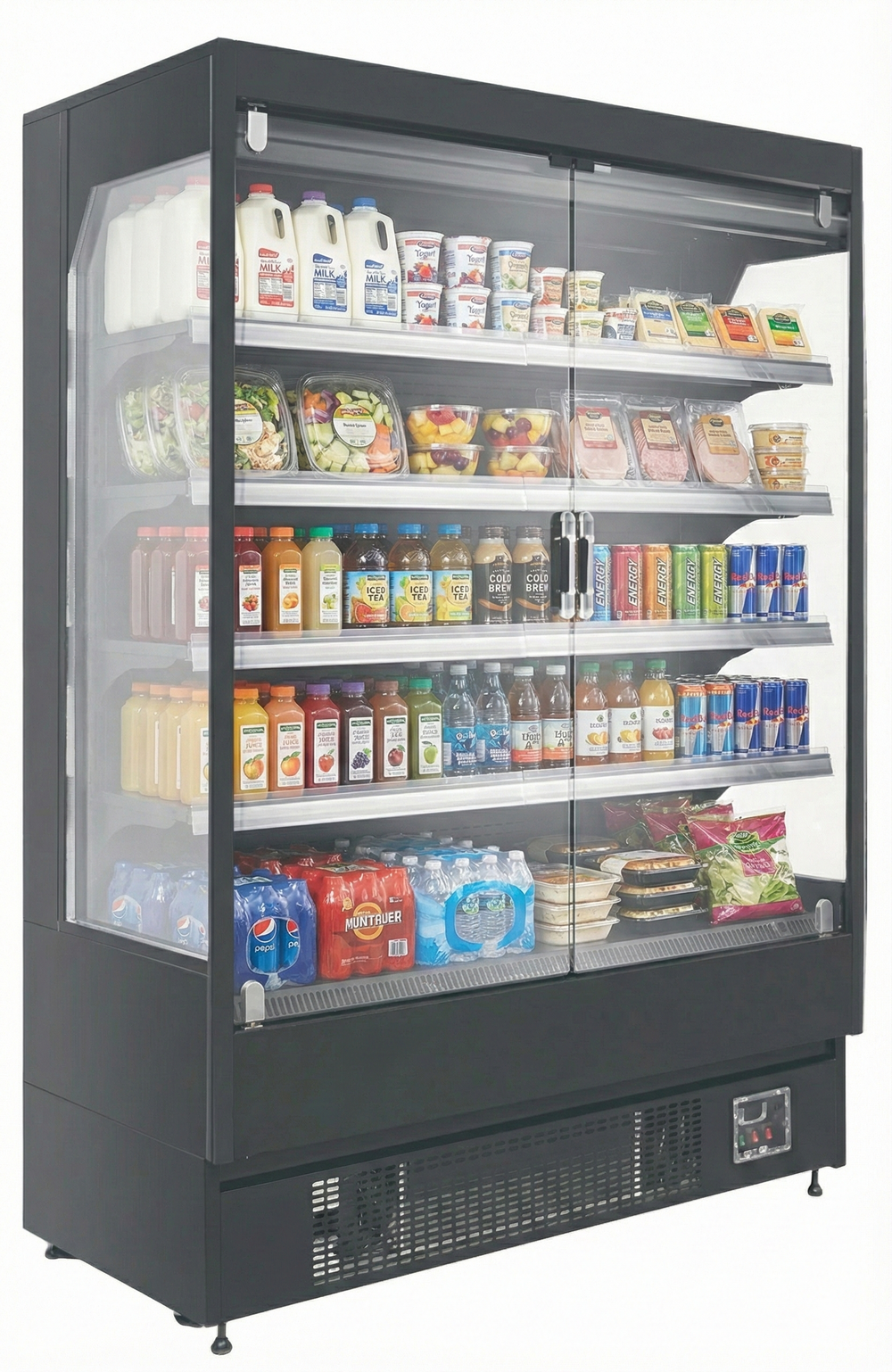Alaska Line 51.7” Double Glass Door Cooler HIT-64 | SKU: CLR-HIT-64-7