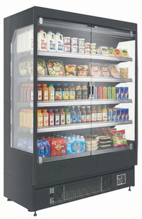 51.7'' Alaska Line Double Glass Door Cooler 21 Cu.Ft. Capacity, HIT-64 | SKU: CLR-HIT-64-51P7IN