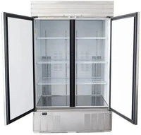 Habco 47" Bottom Mount Solid 2-Door Reach-In Refrigerator SE46HCSX | SKU: CLR-SE46HCSX