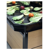Plastic Tray End Cap Vegetable Rack HD-VRDE-08 | SKU: RCK-HD-VRDE-08