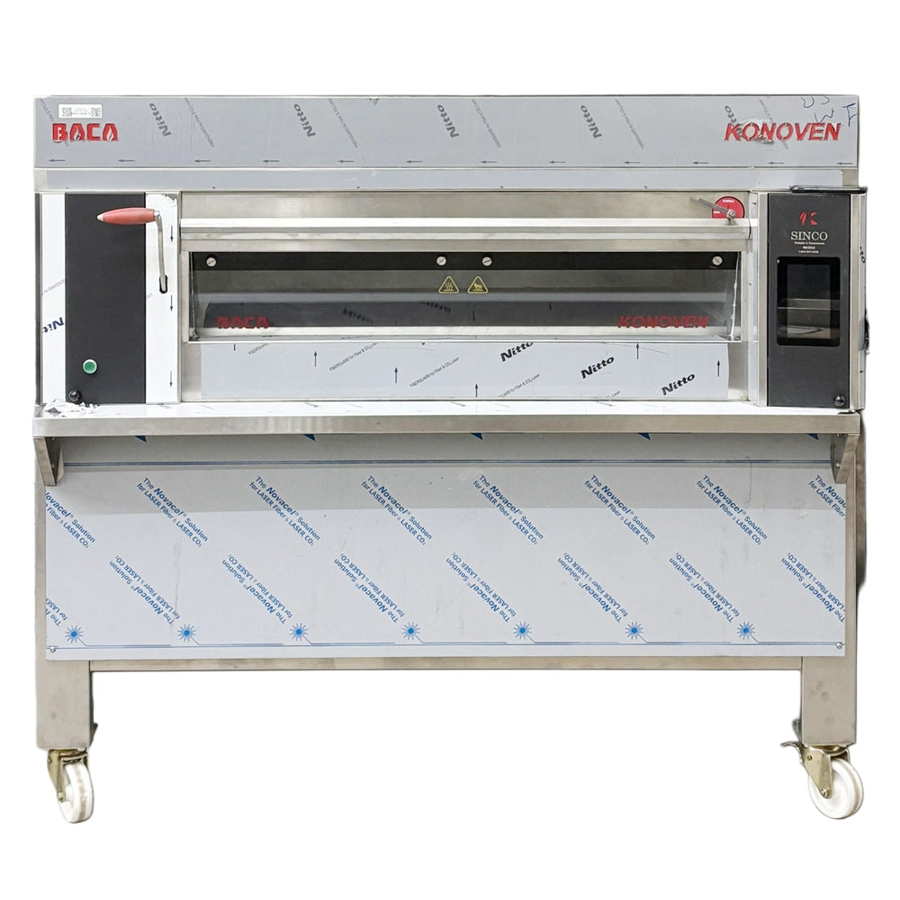 Konoven Natural Gas Deck Oven Single BACA 120x80-1G | SKU: OVN-BACA-120X80-1G