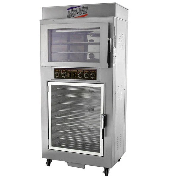 Nu-Vu Double-Deck Electric Convection Oven with Integrated Proofer, QB-3/9 | SKU: OVN-QB-3-9