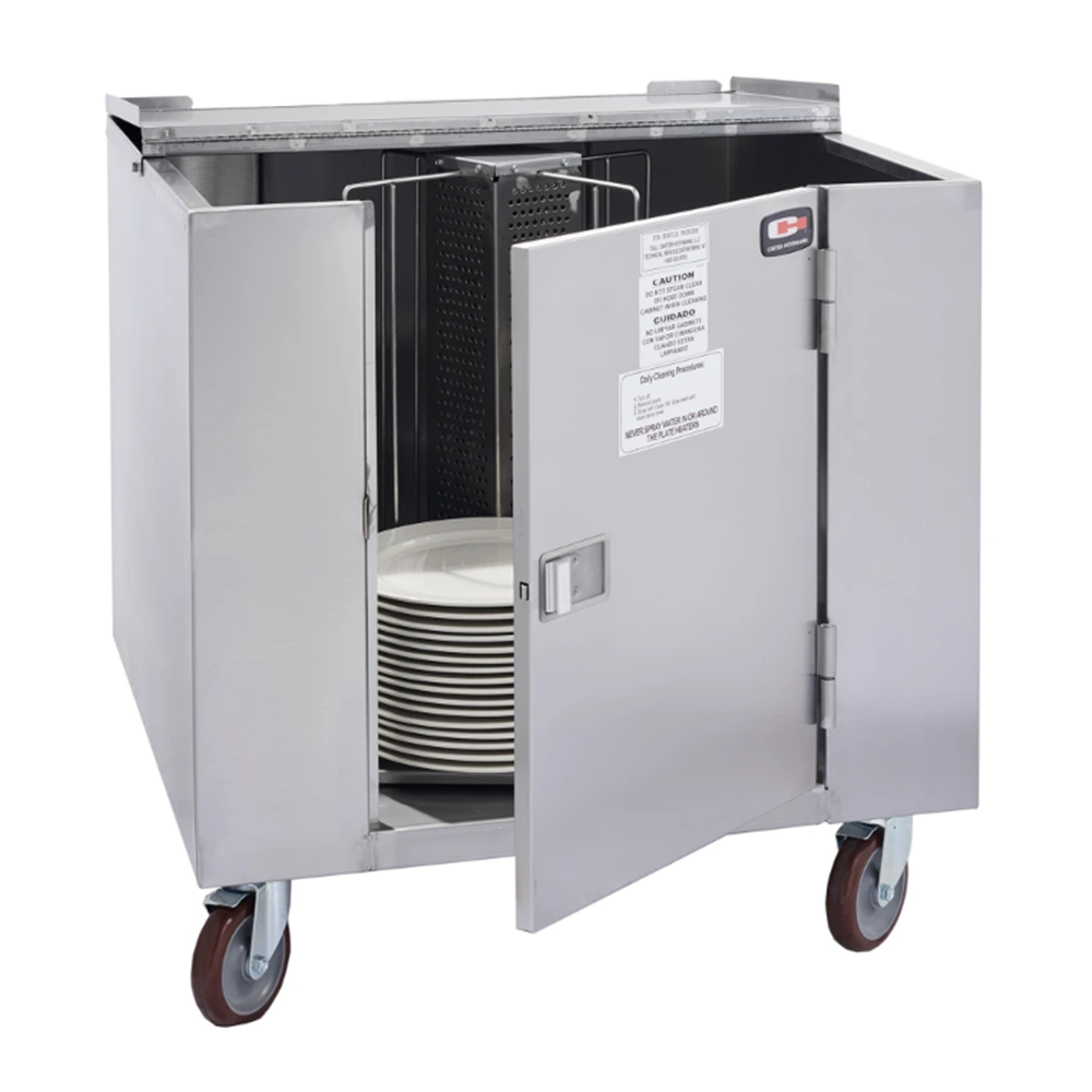 Carter-Hoffmann Heated Enclosed Dish Cart CD252H | SKU: CRT-CD252H