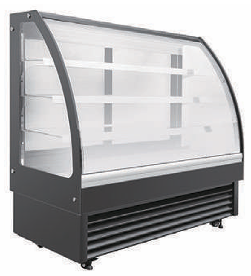 Alaska Line 37.7” Curved Bakery Display Cooler Showcase HIT-252 | SKU: CLR-HIT-252