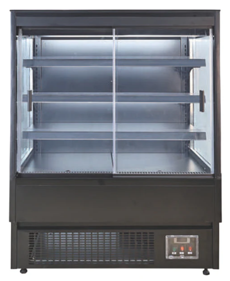 Alaska Line 35.4” Sliding Glass Door Cooler HIT-124 | SKU: CLR-HIT-124